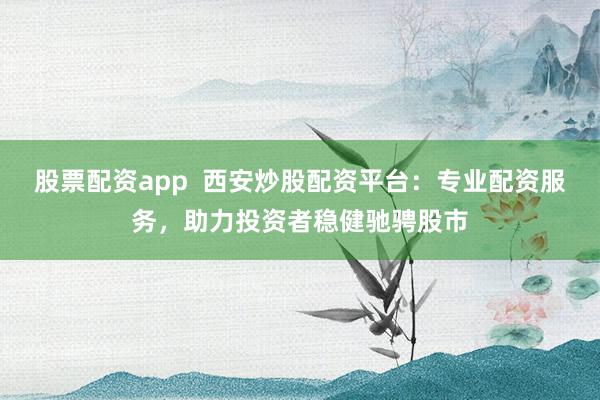 股票配资app  西安炒股配资平台：专业配资服务，助力投资者稳健驰骋股市
